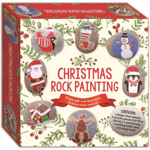 Christmas Rock Painting Activity Kit - Main Image