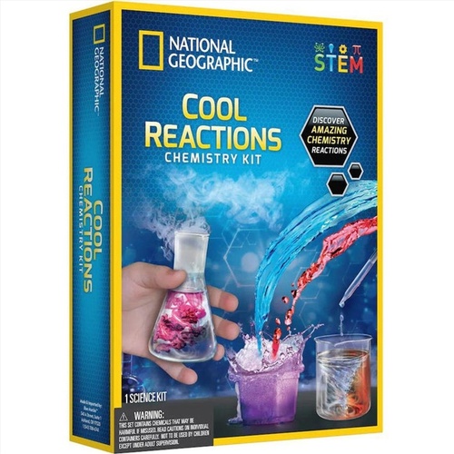 National Geographic Cool Reactions Chemistry Kit - Main Image