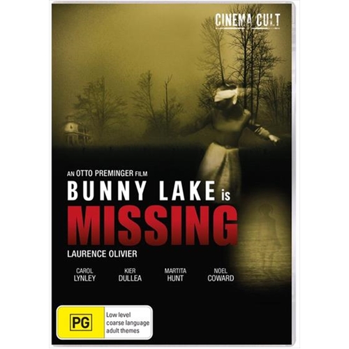 Bunny Lake Is Missing | Cinema Cult DVD - Main Image