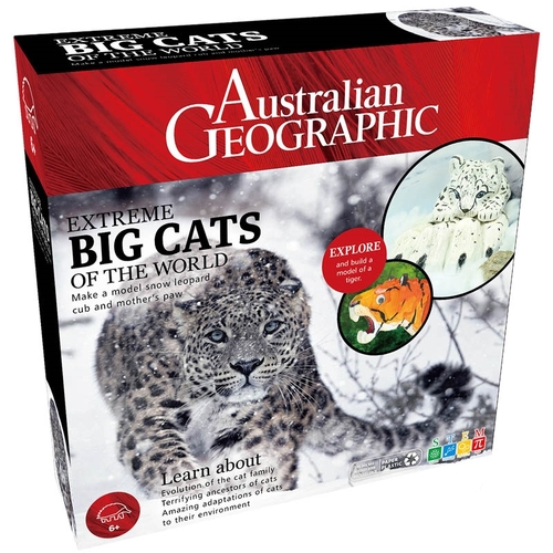 Australian Geographic Extreme Big Cats Of The World - Main Image