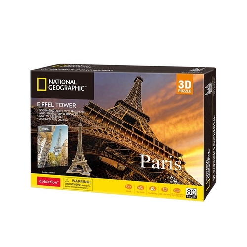 Paris  Eiffel Tower 80pcs - Main Image