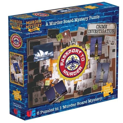 Murder Mystery Party Case File Puzzle: Passport to Murder - Main Image