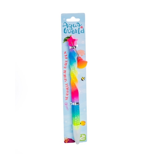 Seashell Spiral Ball Pen - Main Image