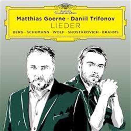 Lieder - Goerne, Matthias: Daniil Trifonov Cd Album - Main Image