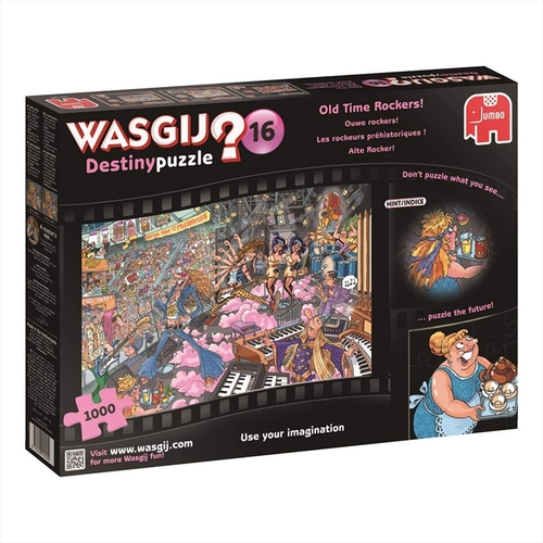Wasgij Destiny Old Time Rockers 1000 Piece Puzzle - Main Image