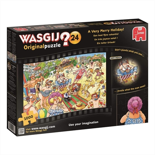 Wasgij  Original Very Merry Holiday 1000 Piece Puzzle - Main Image