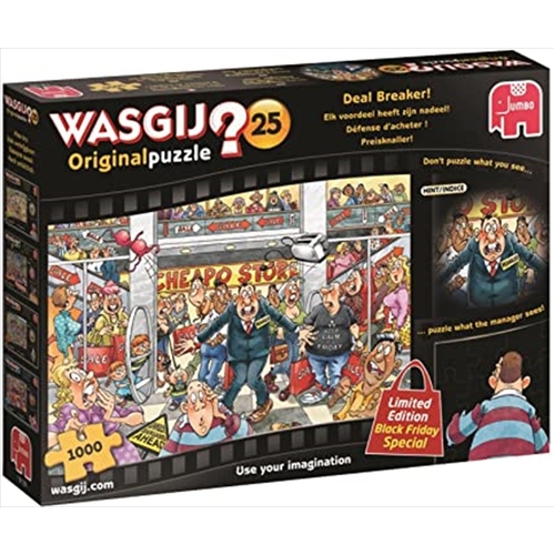 Wasgij 1000 Piece Puzzle - Original Deal Breaker - Main Image