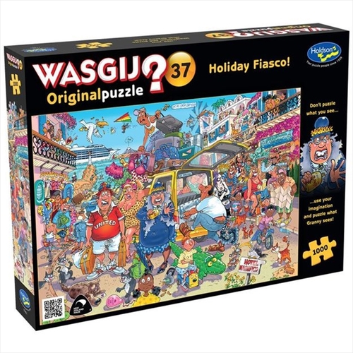 Wasgij Original Holiday Fiasco 1000 Piece Puzzle - Main Image