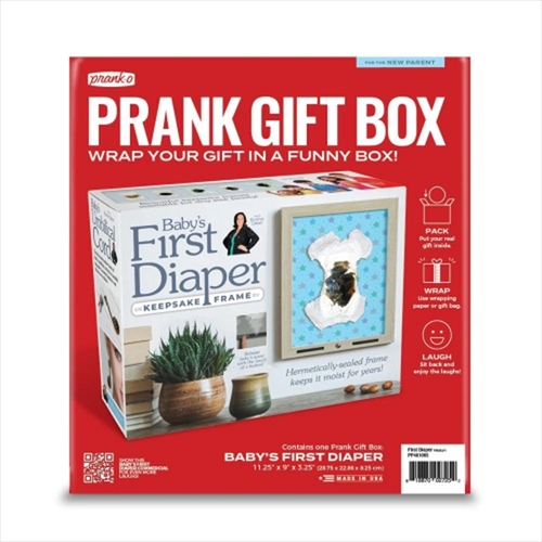 PRANK-O Prank Gift Box - Babys First Diaper - Main Image