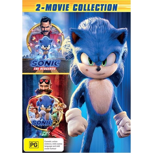 Sonic The Hedgehog / Sonic The Hedgehog 2 | 2 Movie Franchise Pack DVD - Main Image