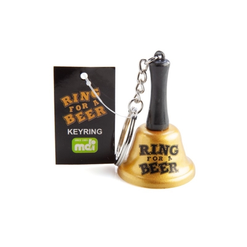 Ring For Beer Bell Keychain - Main Image