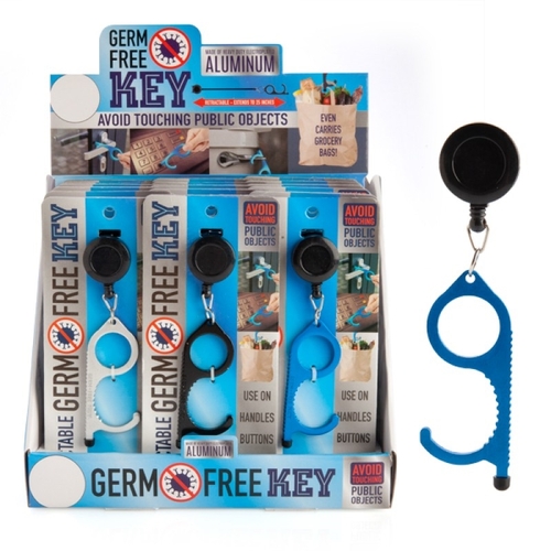 Retractable Germ Free Key (SENT AT RANDOM) - Main Image