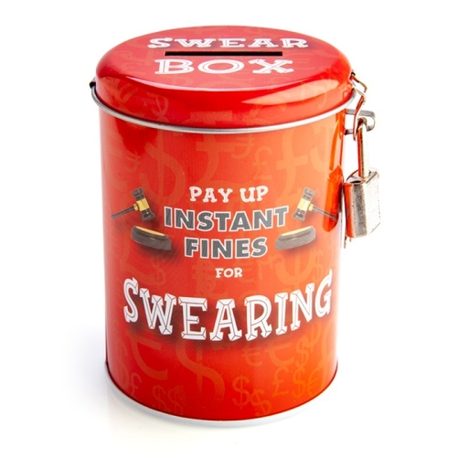 Swearing Fines Money Tin - Main Image