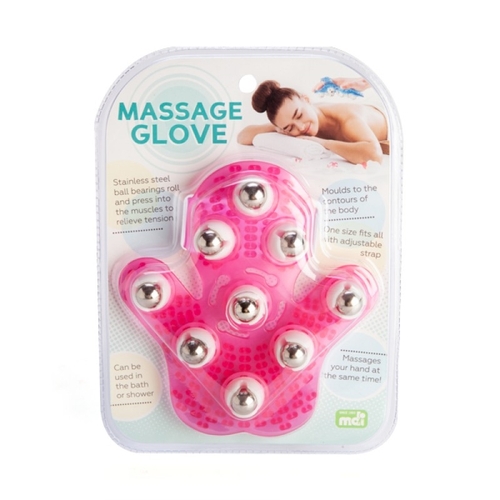 Pink Massage Glove - Main Image