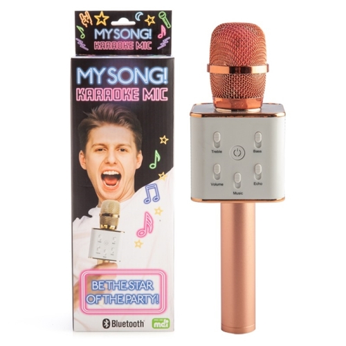 My Song! Karaoke Mic Rose Gold - Main Image