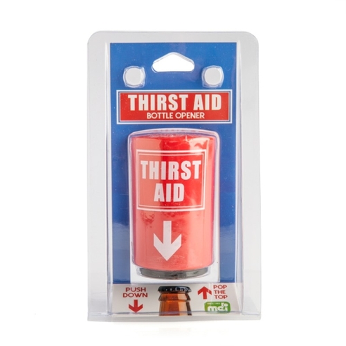 Thirst Aid Push Down Opener - Main Image