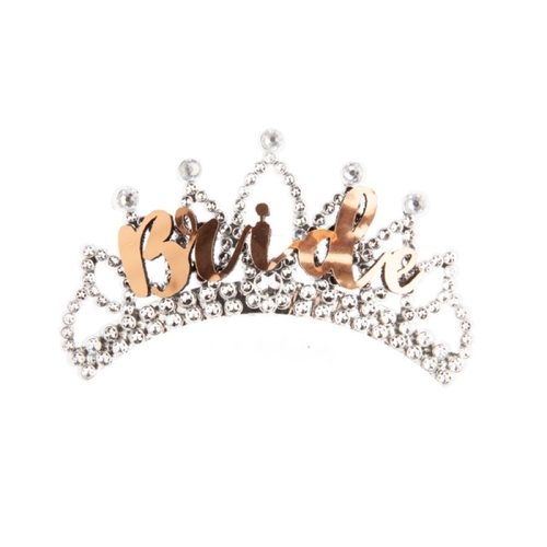 Bride Rose Gold Tiarra - Main Image