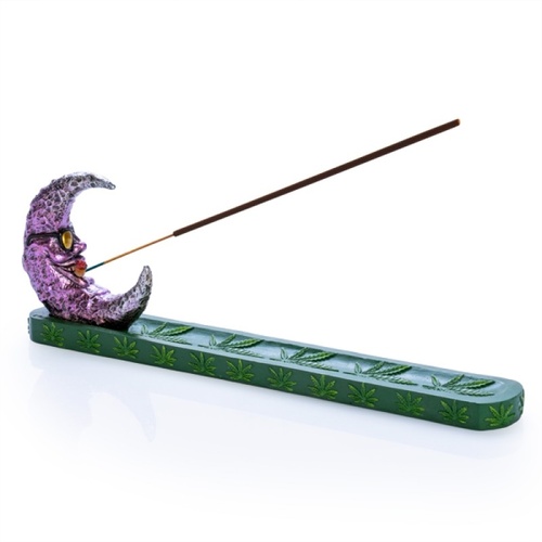 Moon Weed Flat Incense Burner - Main Image