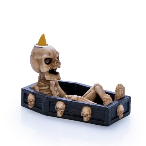 Skeleton Backflow Incense Burner - Main Image