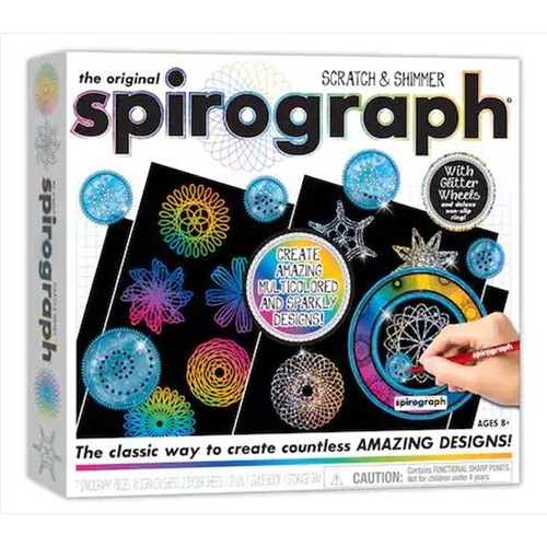 Spirograph Scratch Shimmer - Main Image