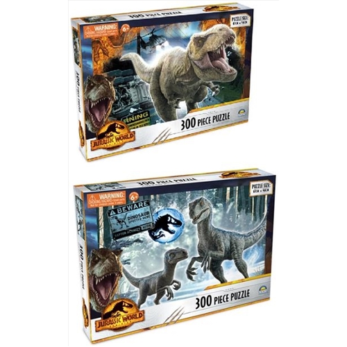 Jurassic World Dominion - 300 Pieces Assorted Puzzle - Main Image