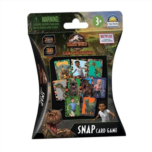 Camp Cretaceous Snap Card - Main Image