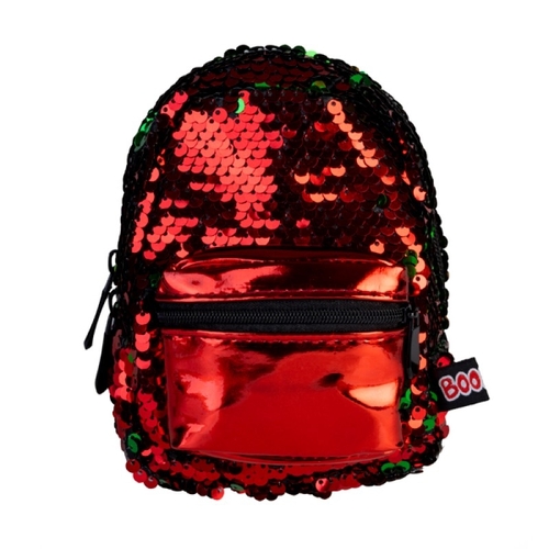 Sequin Red Green Mini Backpack - Main Image