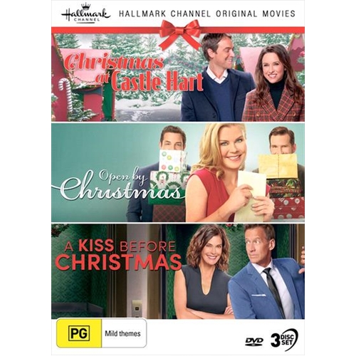 Hallmark Christmas - Christmas At Castle Hart / Open By Christmas / A Kiss Before Christmas - Collec DVD - Main Image