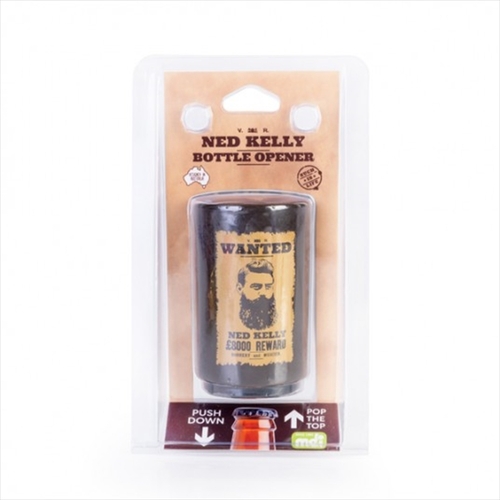 Ned Kelly Push Down Bottle Opener - Main Image