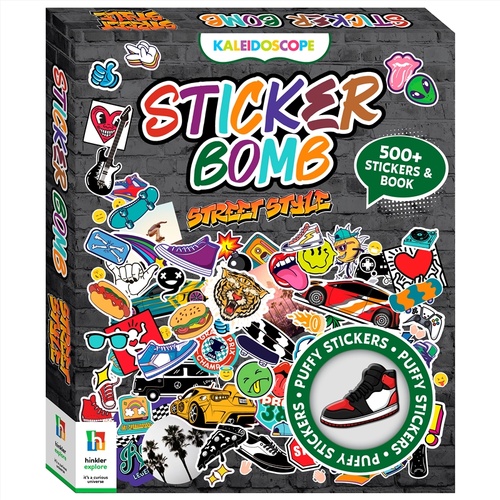 Kaleidoscope Sticker Bomb Street Style - Main Image