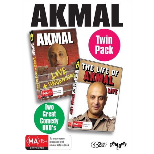 Live And Uncensored/Life Of Akmal DVD - Main Image