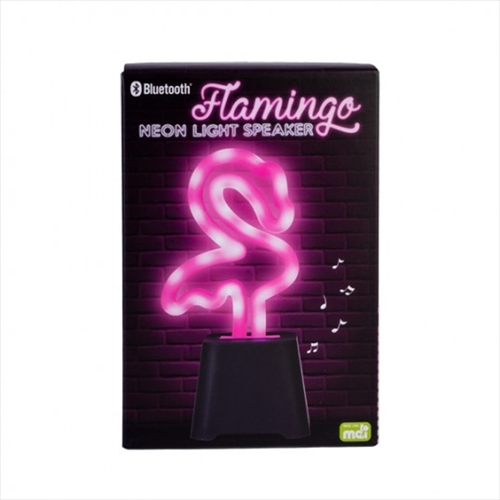 Flamingo Neon Light Speaker - Main Image