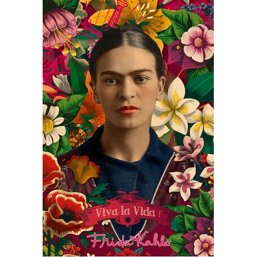 Frida Kahlo Collage Poster - Main Image