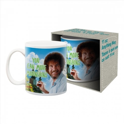 Bob Ross – Move Mountains Ceramic Mug - Main Image