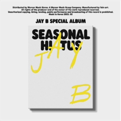 Special Album: Seasonal Hiatus - Jay B Cd Album - Main Image