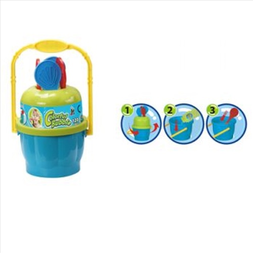 Bubble 120ml No Spill Bucket With Wands - Main Image