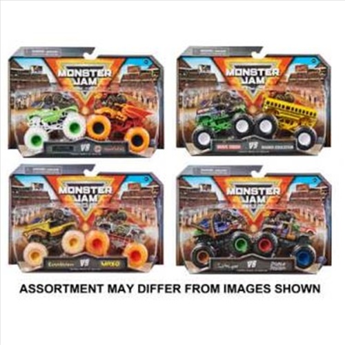 Monster Jam 1:64 Diecast Trucks 2pk (SENT AT RANDOM) - Main Image