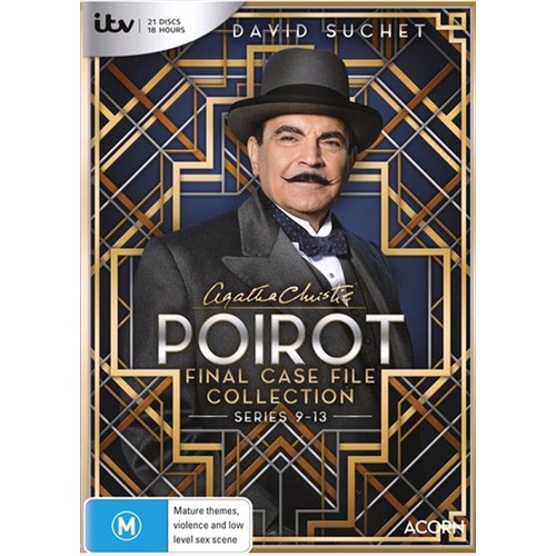 Agatha Christie - Poirot - Series 9-13 | Final Case File Collection DVD - Main Image
