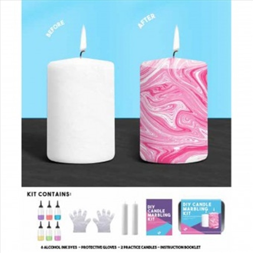 Diy Candle Marbling Kit - Main Image