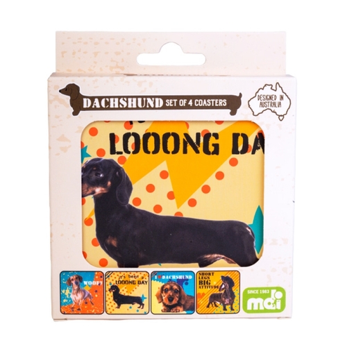 Dachshund Coasters Set - Main Image