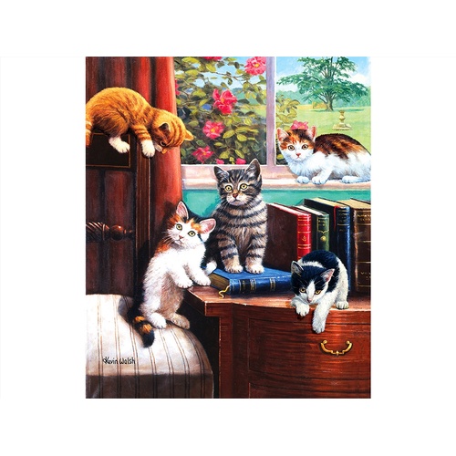 Playtime In The Study 1000 Piece - Main Image