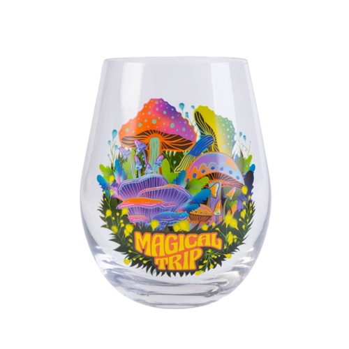 Stemless Wine Glass Mushroom - Main Image