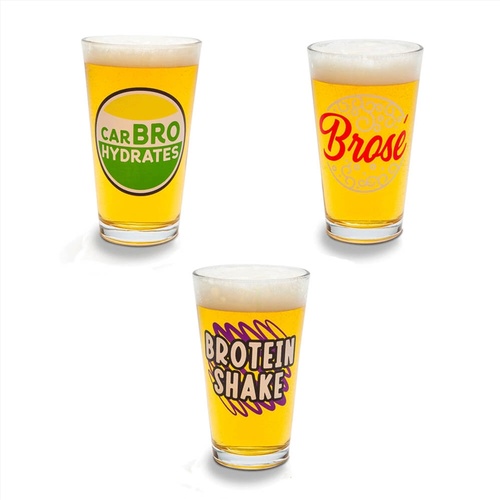 Bigmouth - Beer Bro's Beer Glass - Main Image