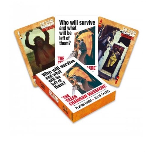 Texas Chainsaw Massacre Playing Cards - Main Image