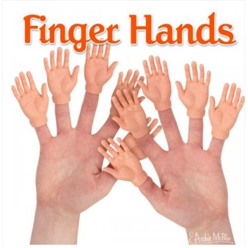 Archie McPhee – Finger Hands (SENT AT RANDOM) - Main Image