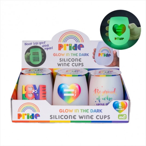 Rainbow Pride Wine Cup Gid - Main Image