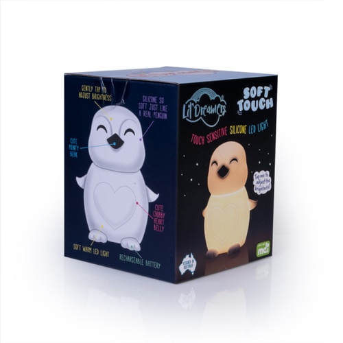 Silicone Touch Led Lamp Pengui - Main Image
