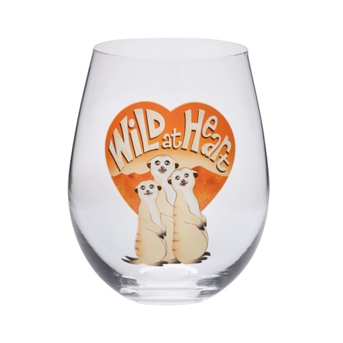 Stemless Wine Glass Meerkat - Main Image