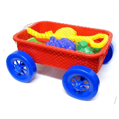Red Wagon Beach Set - Main Image
