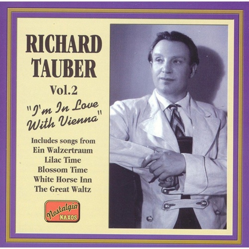 Richard Tauber-Favourites Vol2 - Tauber,Richard Cd Album - Main Image